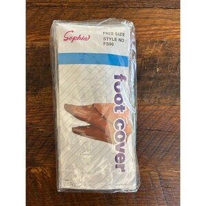 Sophia Ladies No-Show Foot Cover Socks FS90 Free Size Black